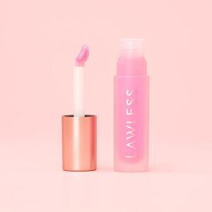 Lawless forget the filler lip plumping gloss shade Daisy Pink